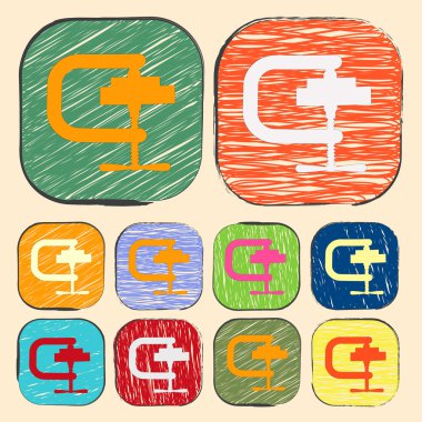 illüstrasyon vektör simgesi