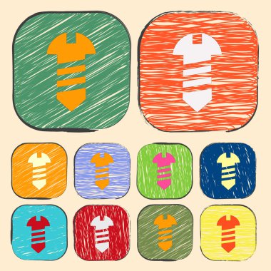 illüstrasyon vektör simgesi