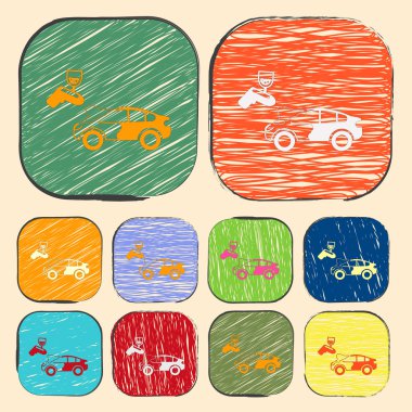 Modern otomatik onarım simgesi