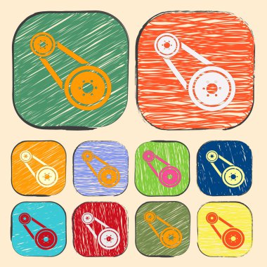 Modern otomatik onarım simgesi