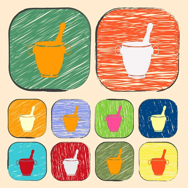 Icono de alimentos — Vector de stock