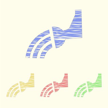 modern çiftlik simgesi