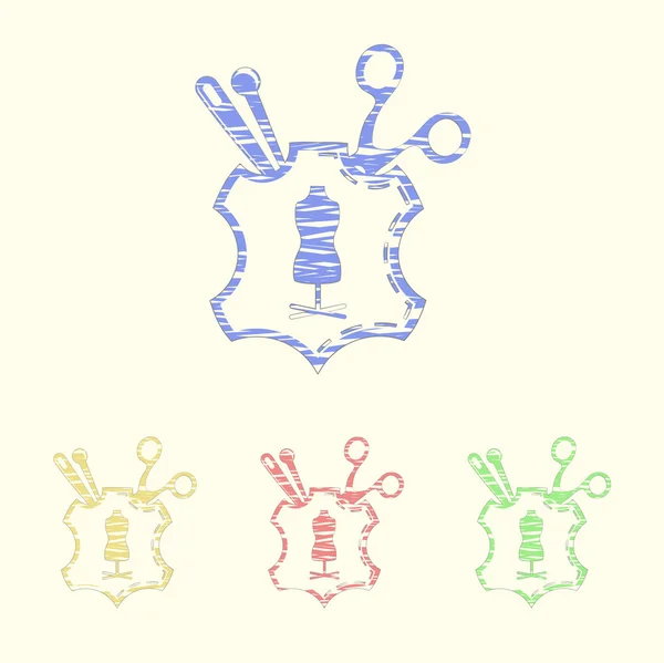 Schoonheid en mode iconen — Stockvector