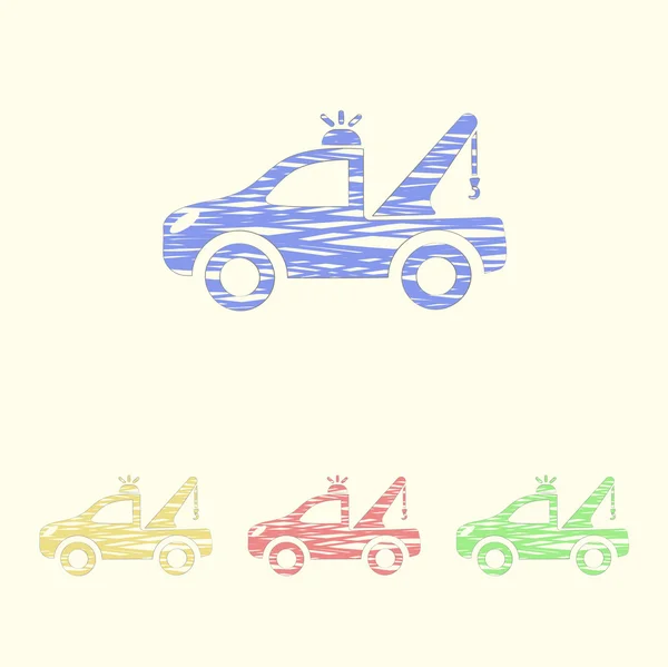 Icono de reparación de automóviles modernos — Vector de stock