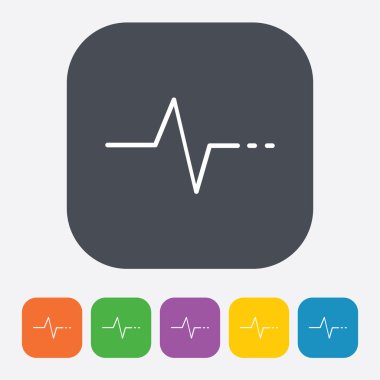 Modern simgenin vektör illüstrasyonu