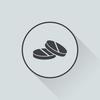 Modern simgenin vektör illüstrasyonu