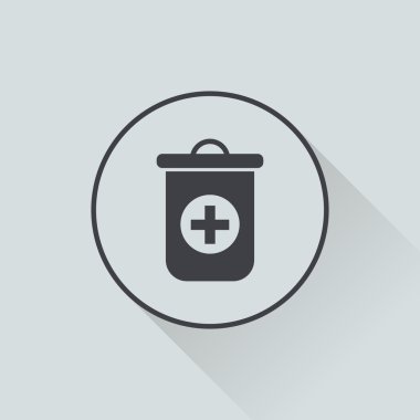 Modern simgenin vektör illüstrasyonu