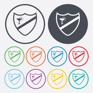 Modern simgenin vektör illüstrasyonu