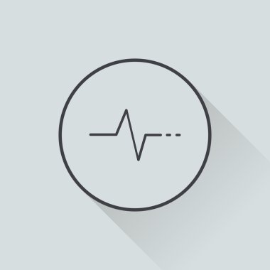 Modern simgenin vektör illüstrasyonu