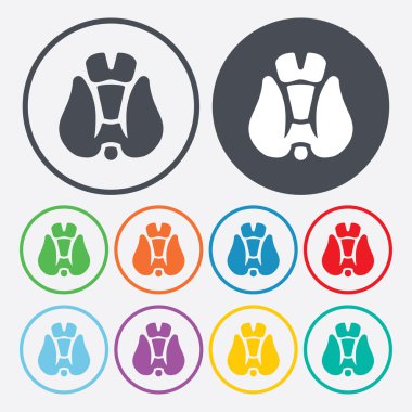 Modern simgenin vektör illüstrasyonu