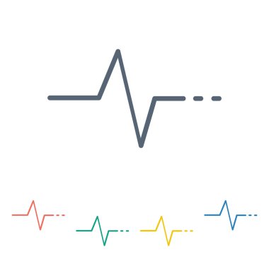 Modern simgenin vektör illüstrasyonu