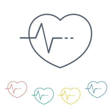 Modern simgenin vektör illüstrasyonu