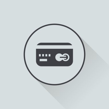 İş ve finans simgesinin vektör illüstrasyonu 