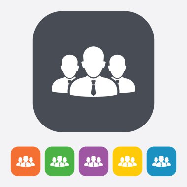 İş ve finans simgesinin vektör illüstrasyonu 