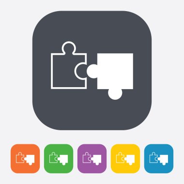 İş ve finans simgesinin vektör illüstrasyonu