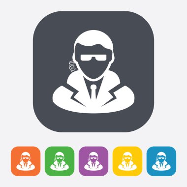 Modern simgenin vektör illüstrasyonu