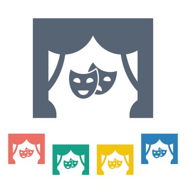 Modern simgenin vektör illüstrasyonu