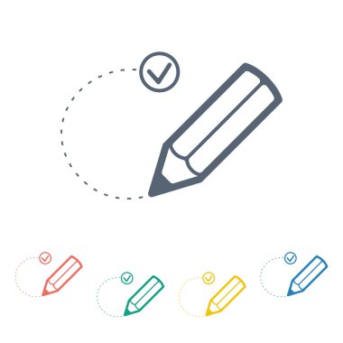 İş ve finans simgesinin vektör illüstrasyonu 