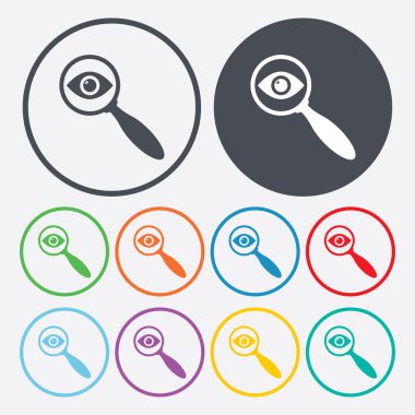 Modern simgenin vektör illüstrasyonu