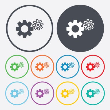 İş ve finans simgesinin vektör illüstrasyonu 