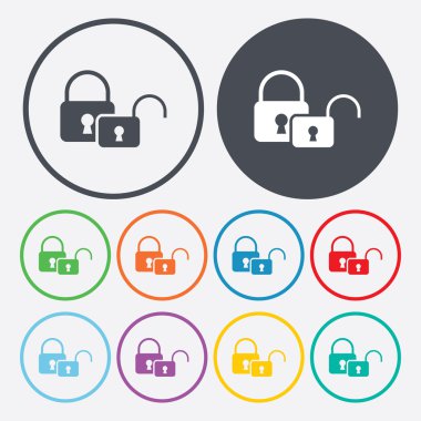 Modern simgenin vektör illüstrasyonu