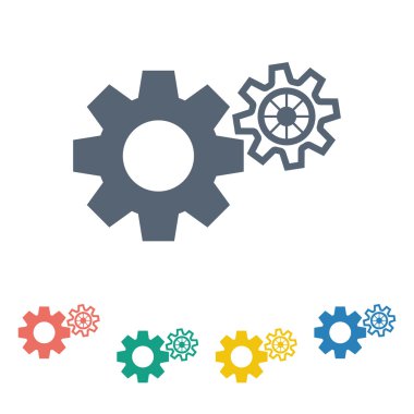 İş ve finans simgesinin vektör illüstrasyonu 