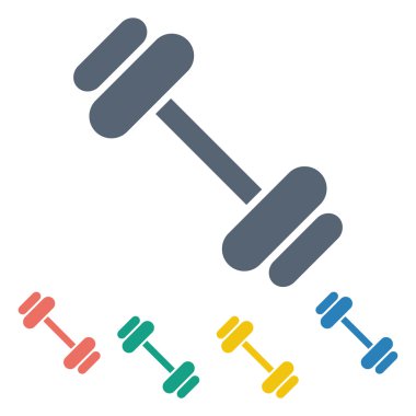 Modern siluet simgesinin vektör çizimi