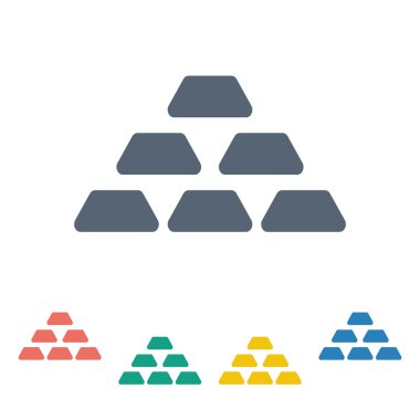 İş ve finans simgesinin vektör illüstrasyonu 