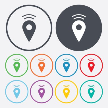 Modern simgenin vektör illüstrasyonu