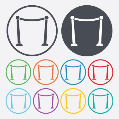 Modern simgenin vektör illüstrasyonu