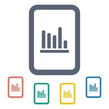 İş ve finans simgesinin vektör illüstrasyonu 