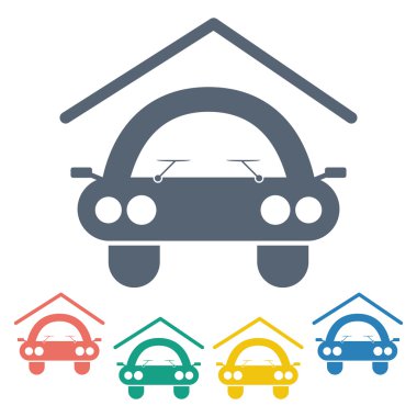 Modern simgenin vektör illüstrasyonu