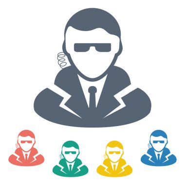 Modern simgenin vektör illüstrasyonu