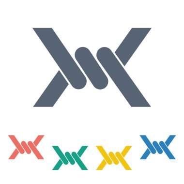 Modern simgenin vektör illüstrasyonu