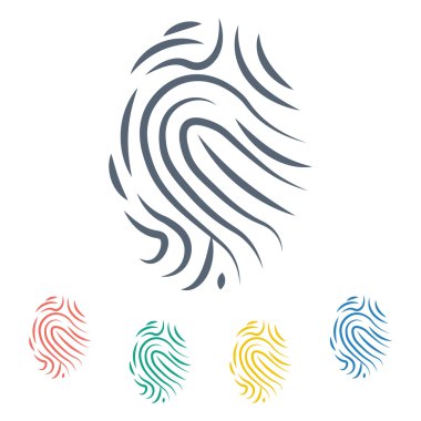 Modern simgenin vektör illüstrasyonu