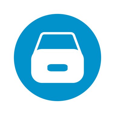 iş kadını simgesi beyaz arka plan üzerinde