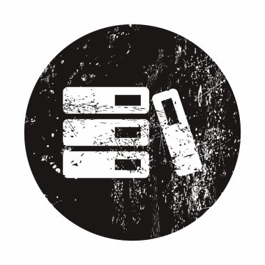 iş kadını simgesi beyaz arka plan üzerinde