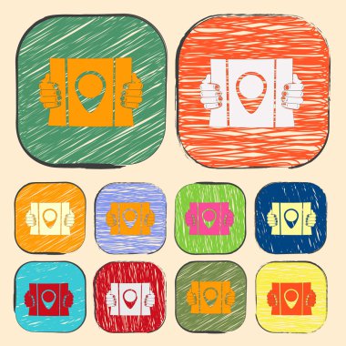 illüstrasyon vektör simgesi