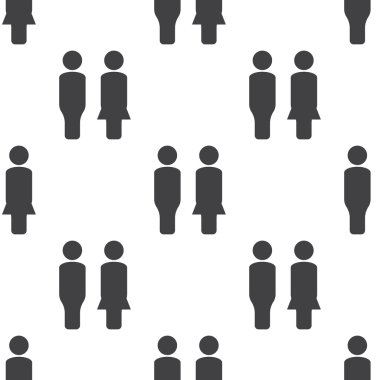 iş kadını simgesi beyaz arka plan üzerinde