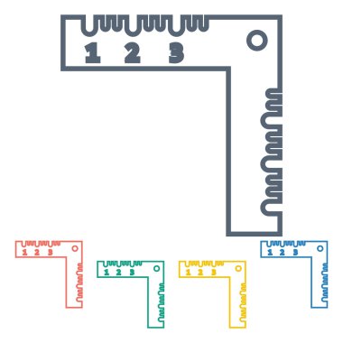 illüstrasyon vektör simgesi