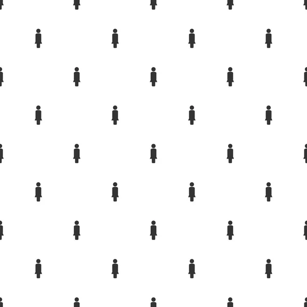 Icône de femme de rusticité sur fond blanc — Image vectorielle