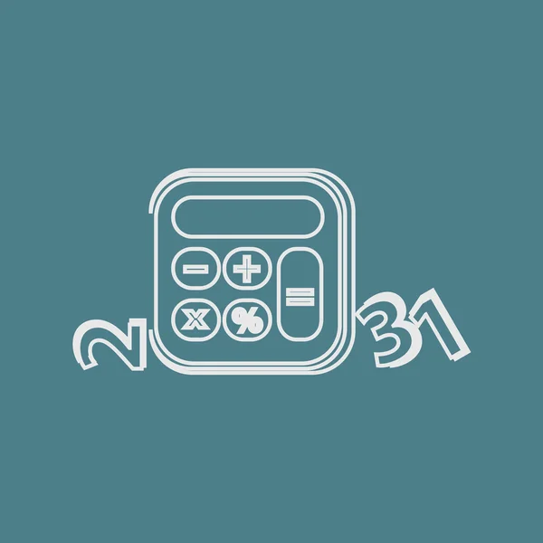 Illustration av vektor icon — Stock vektor