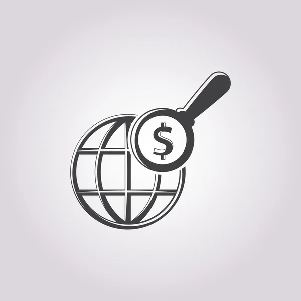 Illustration of  world icon — Stock Vector