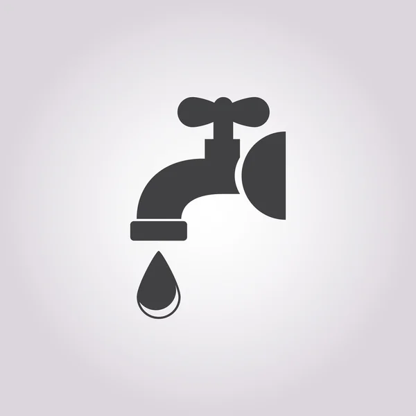Illustration du robinet d'eau — Image vectorielle