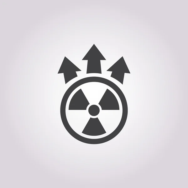 Illustration av kärnvapen — Stock vektor