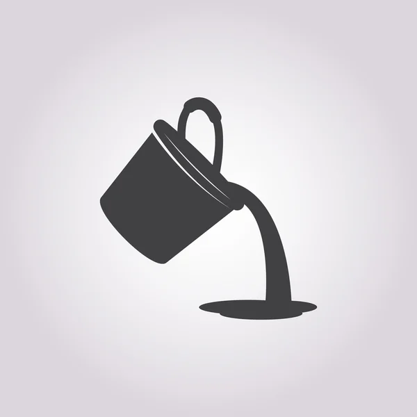 Ilustrace kbelík — Stockový vektor
