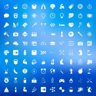 Spor 100 simgeler Web için ayarla 