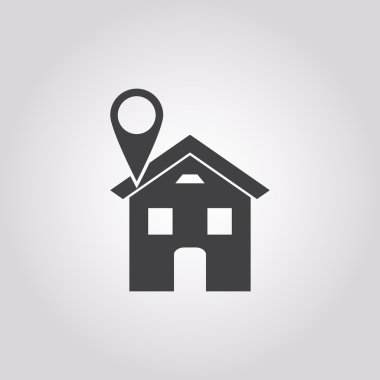 Beyaz arka plan üzerinde işareti simgesi