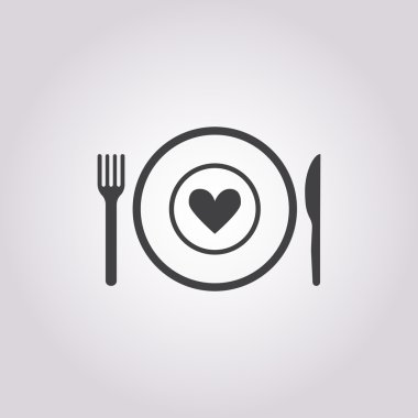 Beyaz arka plan çanağı simgesine