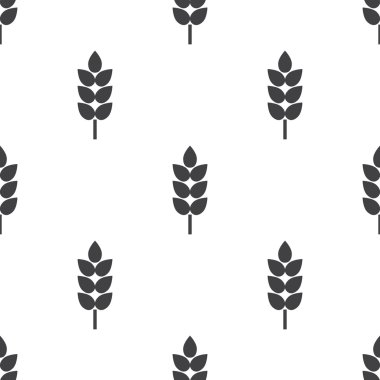 Beyaz arka plan buğday simgesini